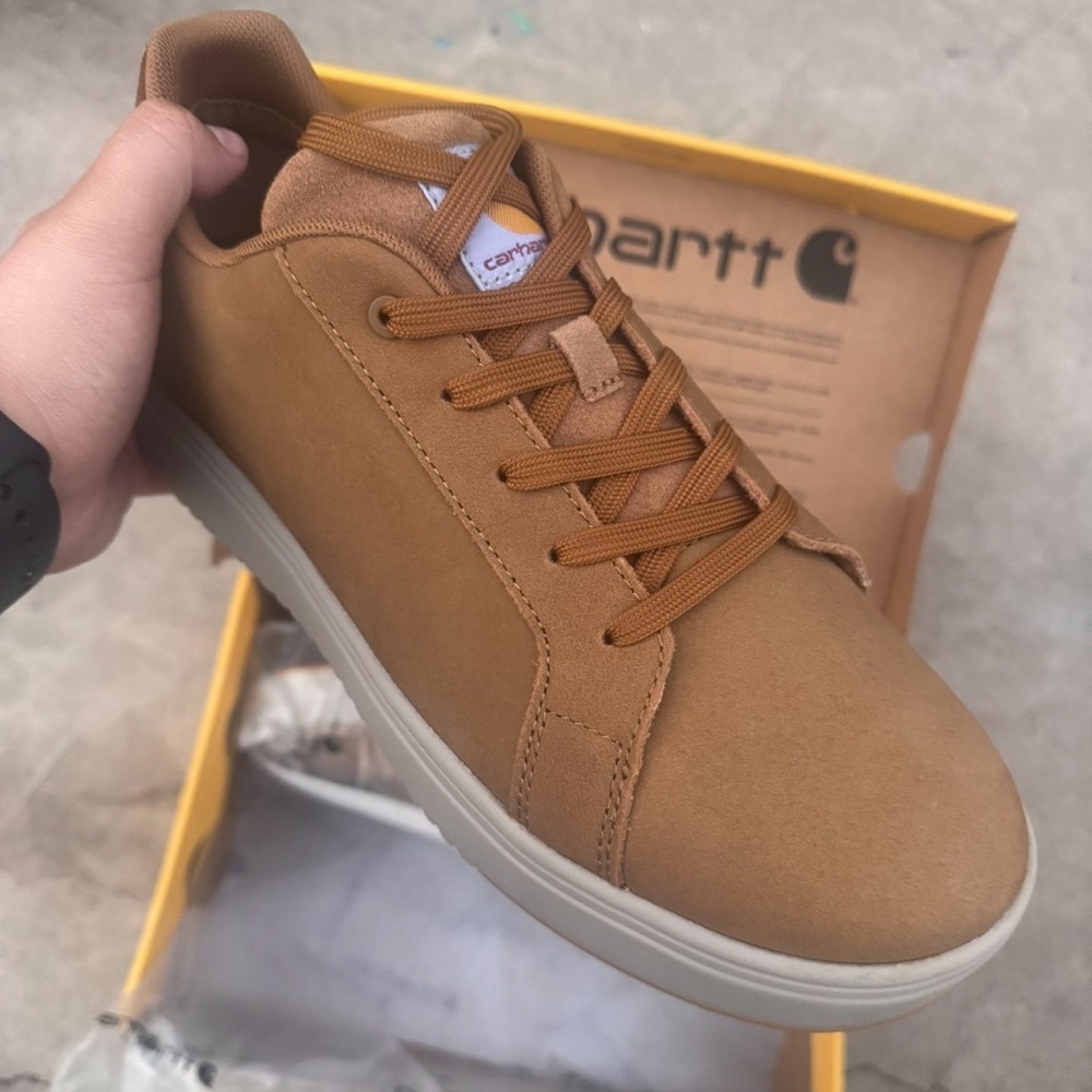 Carhartt Tan Sneakers Classic Low-Top Design